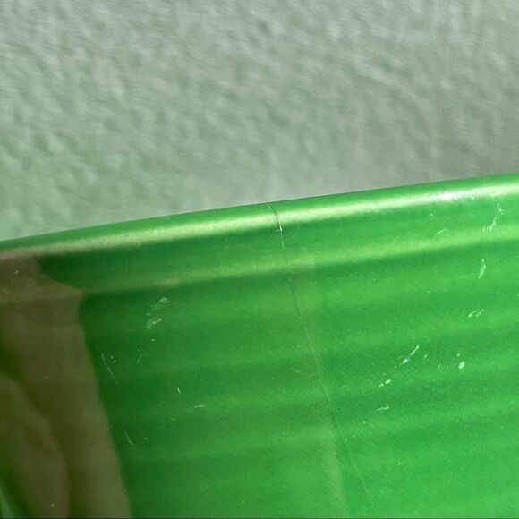 Fiesta Fiestaware Set of 2 Vintage 1959 Medium Green Glaze 6” Saucers & Teacups - Picture 10 of 12